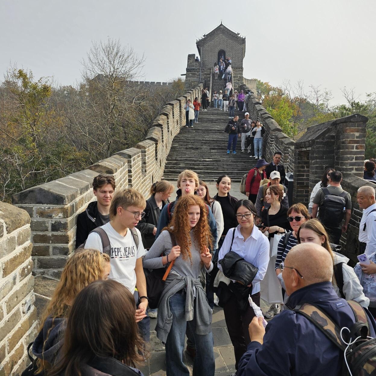 Unterwegs auf der Chinesischen Mauer